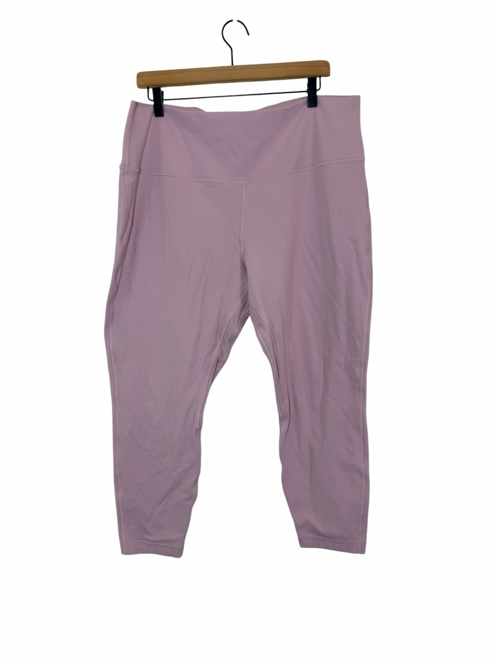 Lululemon Align High-Rise Crop 24” Leggings Lavender Pink Size 20 Gym Athleisure - Picture 2 of 11